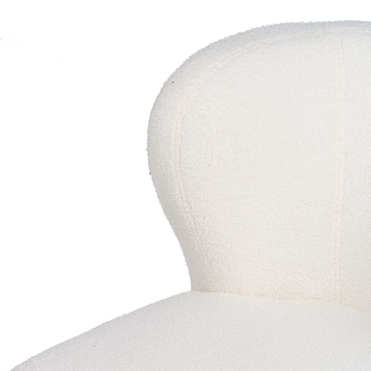 Poltrona 72 x 78 x 82 cm Madeira da borracha Branco